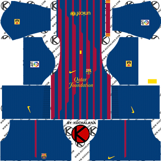  Get the new Barcelona kits for seasons  Baru!!! Barcelona Kits 2011/2012 - Dream League Soccer Kits