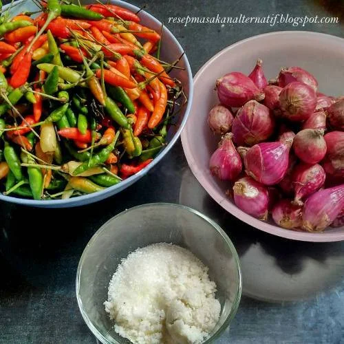 Resep Sambal Bawang Mentah Asli Pedas