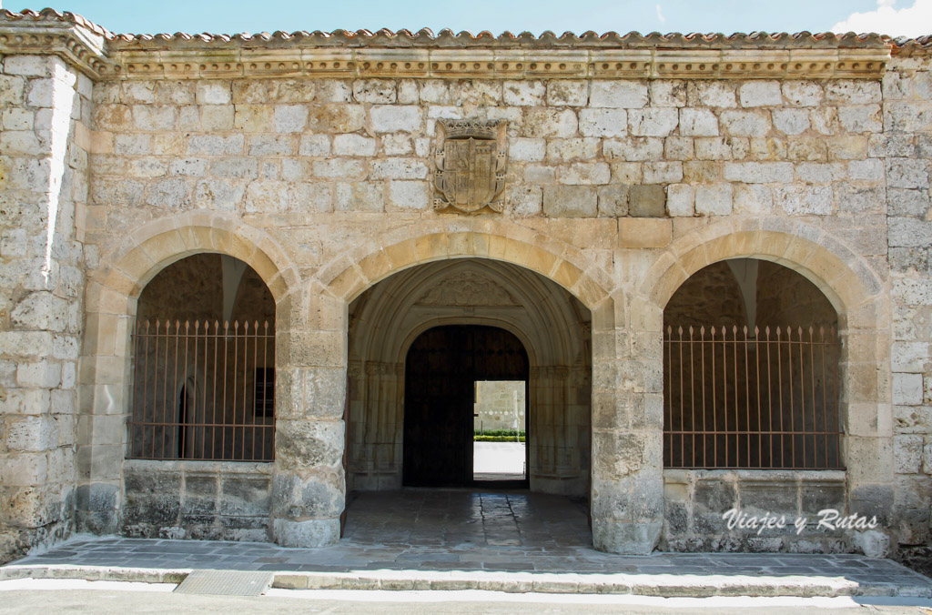 Entrada a la Cartuja de Miraflores exterior