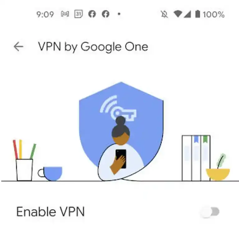 كيفية استخدام Google One VPN على هواتف Android