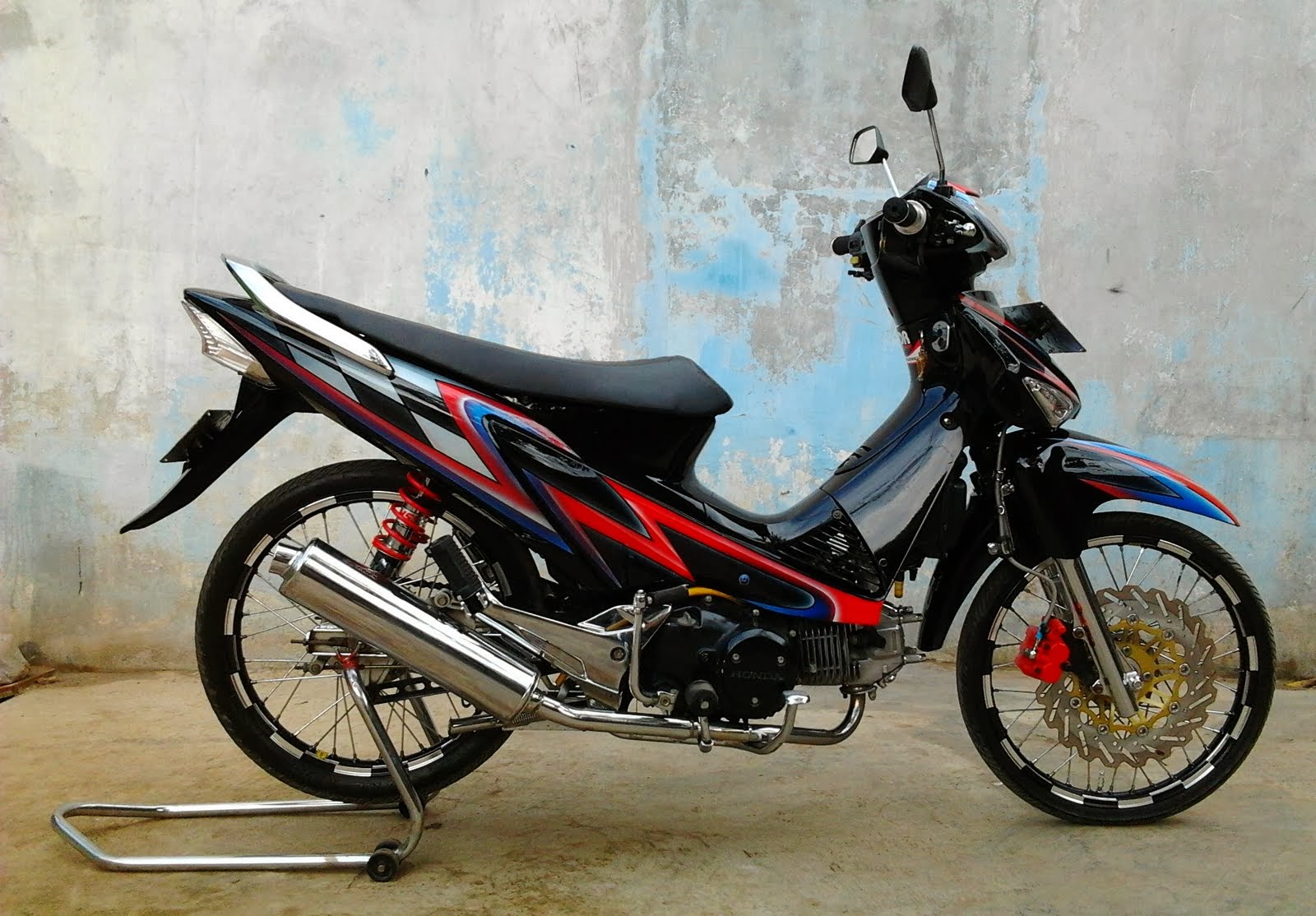 Download image Foto Modifikasi Honda Supra X 125 Terbaru PC, Android .