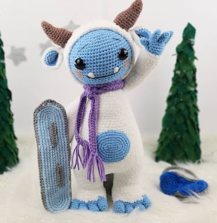 PATRON GRATIS EL YETI AMIGURUMI 42609