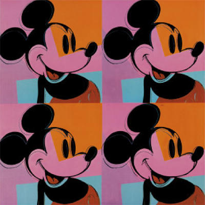 Mickey Mouse by Andy Warhol Vintage posters just love it