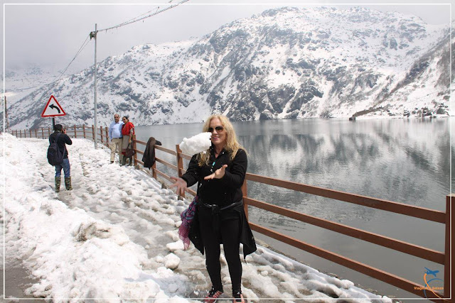 Tsomgo Lake em Sikkim, na Índia