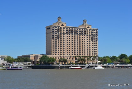 View from the riverside