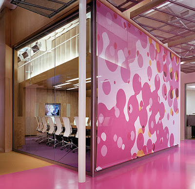 European Cool Modern Fashion Institute Colorful Campus Interior Design Ideas