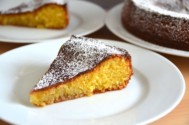 LEMON POLENTA CAKE