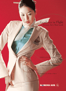 Korean Air Flight Stewardess