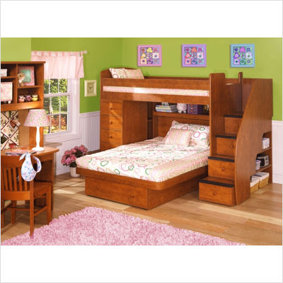 Kids Bunk Beds with Stairs