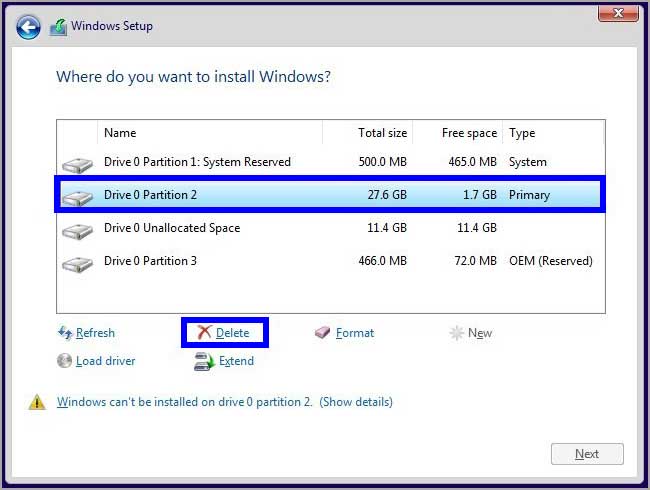 17-delete-partitions-windows-10-setup