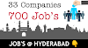 Job's at Hyderabad for Graduates TSDEET