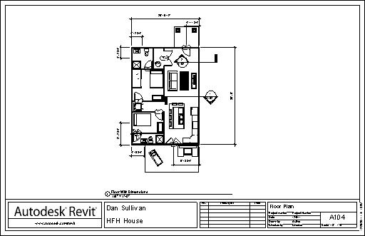 Revit Cover Sheet for Floor Plans