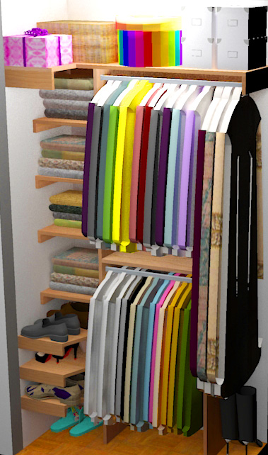 closet organizer plans diy