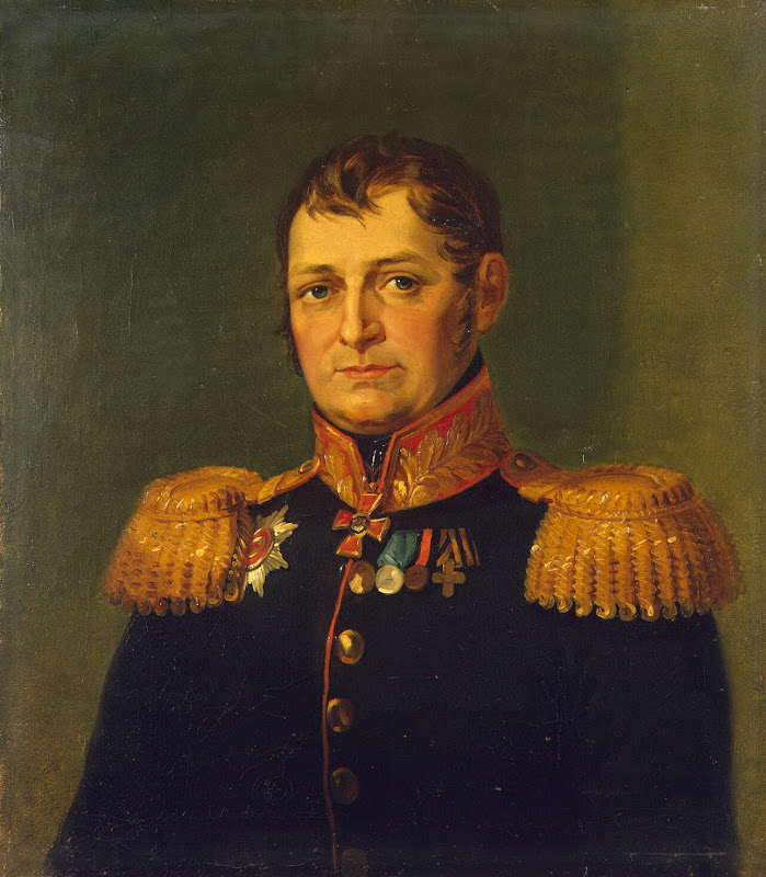 Portrait of Timofey I. Zbiyevsky by George Dawe - History, Portrait Paintings from Hermitage Museum