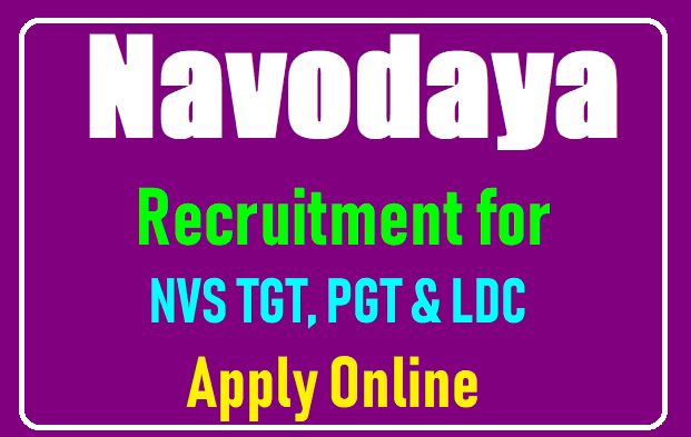 Navodaya-Recruitment-for-2370-NVSTGT-PGT-and-LDC-Posts-Apply-Online-navodaya.gov.in /2019/08/Navodaya-Recruitment-for-2370-NVSTGT-PGT-and-LDC-Posts-Apply-Online-navodaya.gov.in.html