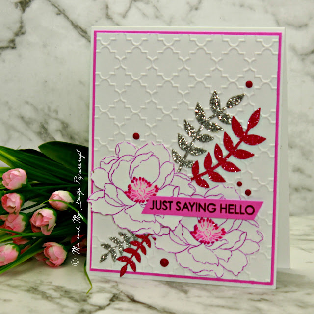 Me And My Daily Papercraft Blog - Handmade Card by Pri