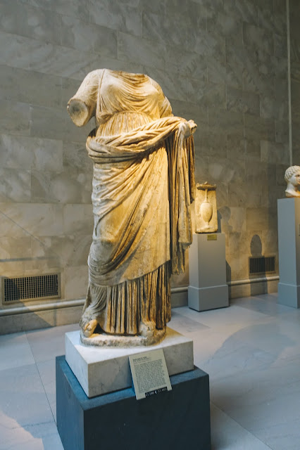 ギリシャ・ローマ美術（Greek and Roman Art）｜Marble statue of a woman
