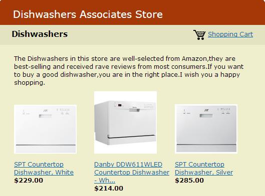 Dishwashers on sale