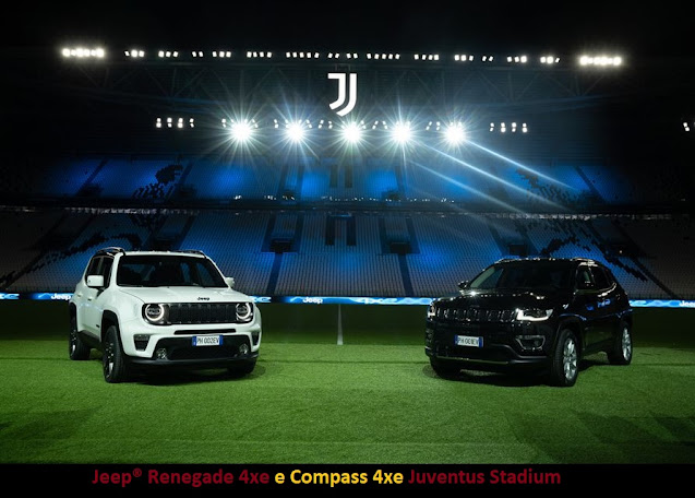 Jeep Renegade 4xe e Compass 4xe Juventus Stadium
