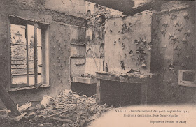 NANCY (54) - Cartes postales des bombardements des 9-10 septembre 1914