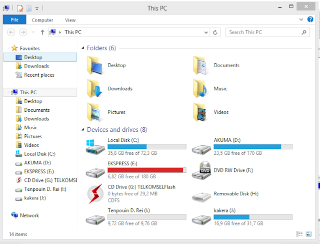 Cara Membuat Partisi Hardisk di Windows 8/8.1