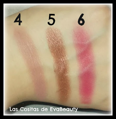 Swatches paleta sombras ojos Reloaded Iconic Vitality Makeup Revolution maquillaje