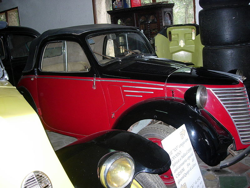 1936 Fiat Topolino 500. The Fiat 500, commonly known