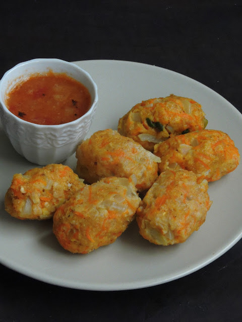 Oats Kozhukattai, Oats & Carrot Dumplings