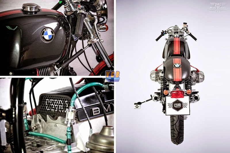 BMW R100RS Café Racer bản độ của C59R Cafe Racer Motorcycles