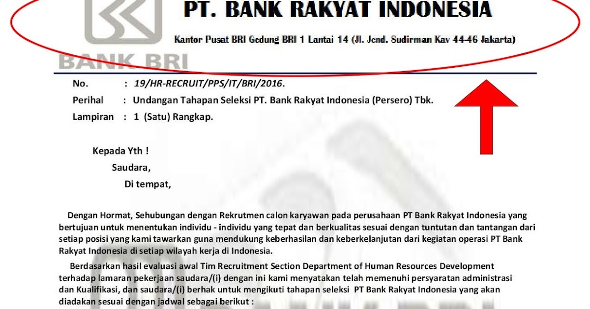 Contoh Surat Praktikal Untuk Bank Rakyat Alamat Hq Bank Rakyat