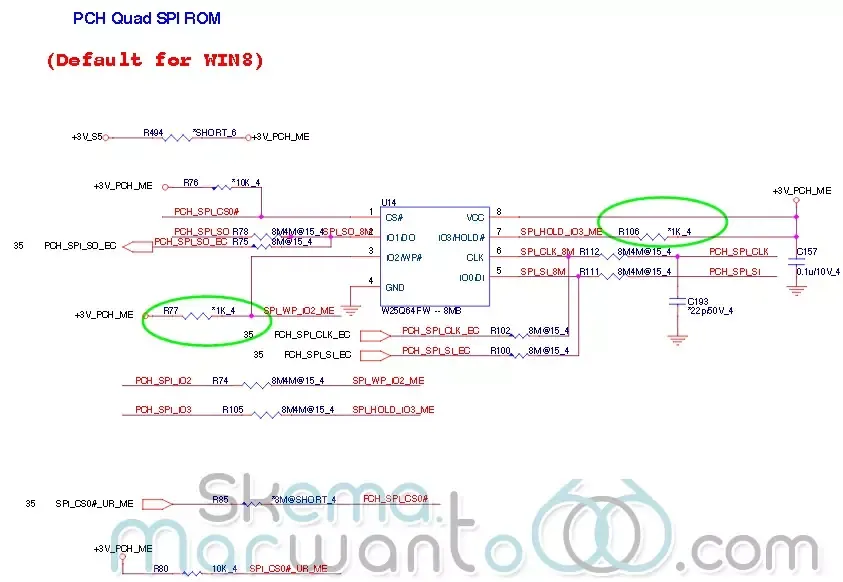 Acer Travelmate TMP446-M (Quanta Z8C) - IC Bios