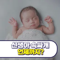 속싸개 언제까지