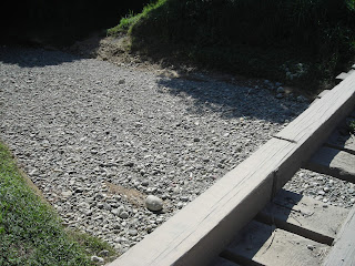 dry riverbed, El Porvenir, Honduras