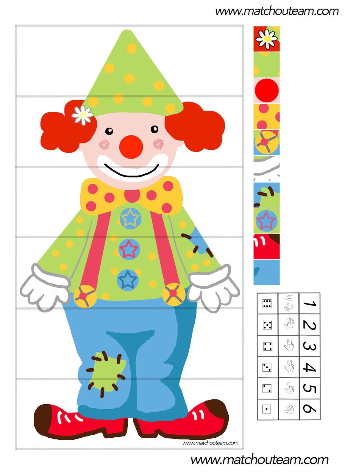 elegant awesome clown puzzle with puzzle imprimer gratuit with puzzle imprimer gratuit