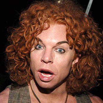  hold up as redhead superiority I have to contend with a Carrot Top