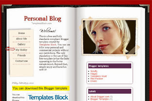 Personal Blog: Template Blog Buat Blogger Yang Malas Update