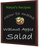 How to Make Walnut Apple Salad