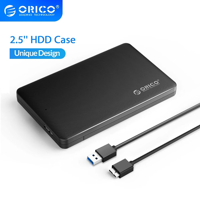 ORICO 2.5" HDD Enclosure Type C/USB 3.0 SSD Enclosure