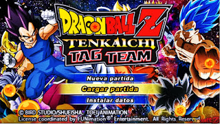 Saiuu!! New ISO (MOD) Dragon Ball Tenkaichi Tag Team + Menu Editado Para Android (PPSSPP) 