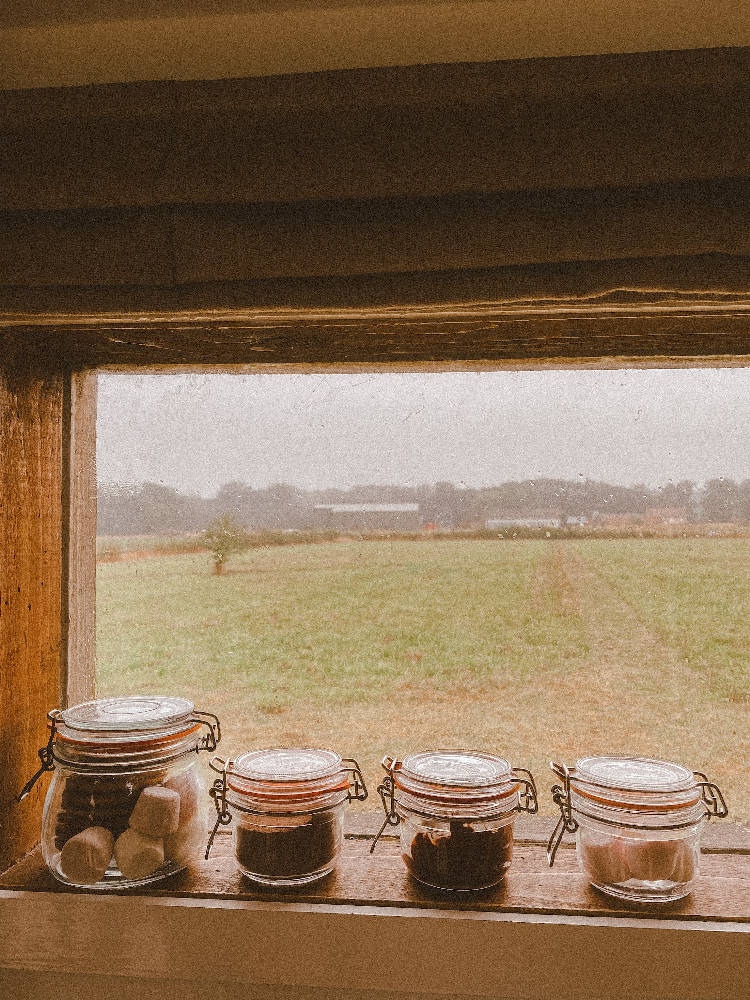 Autumnal cabin in Norfolk