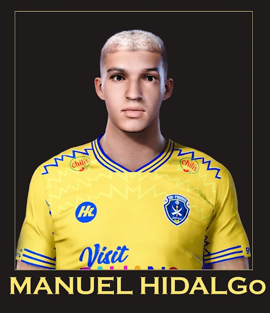 Manuel Hidalgo Face For eFootball PES 2021