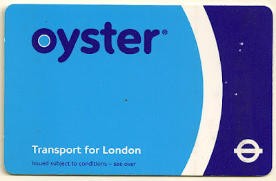 Londres métro: Oyster Card