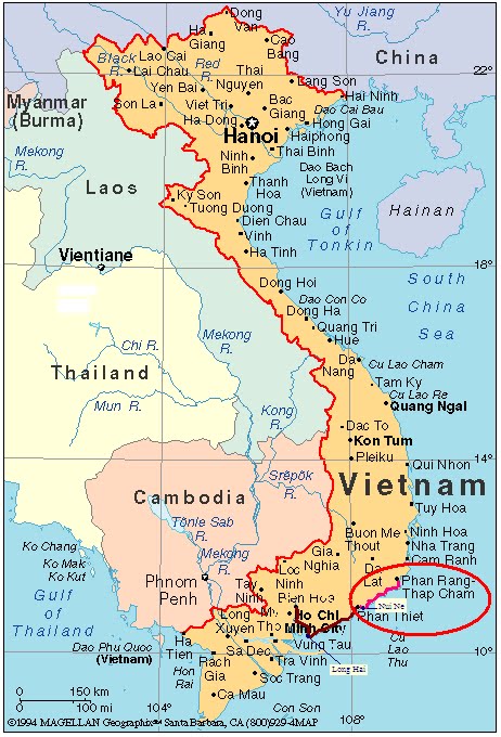  Vietnam  Adventures Road trip section 3 Mui  Ne  to Phan Rang