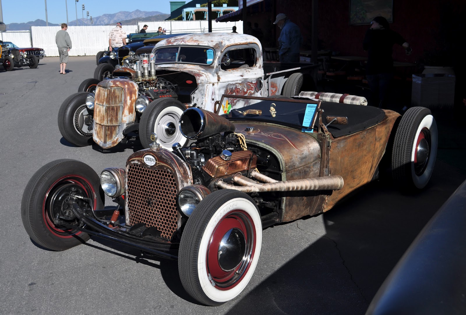 Just a car guy : Ted's Rod Shop rat rod at the Grand National Roadster ...
