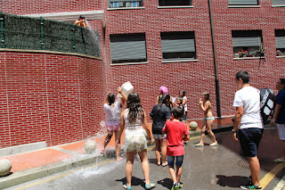 Mojada popular en las fiestas de Llano