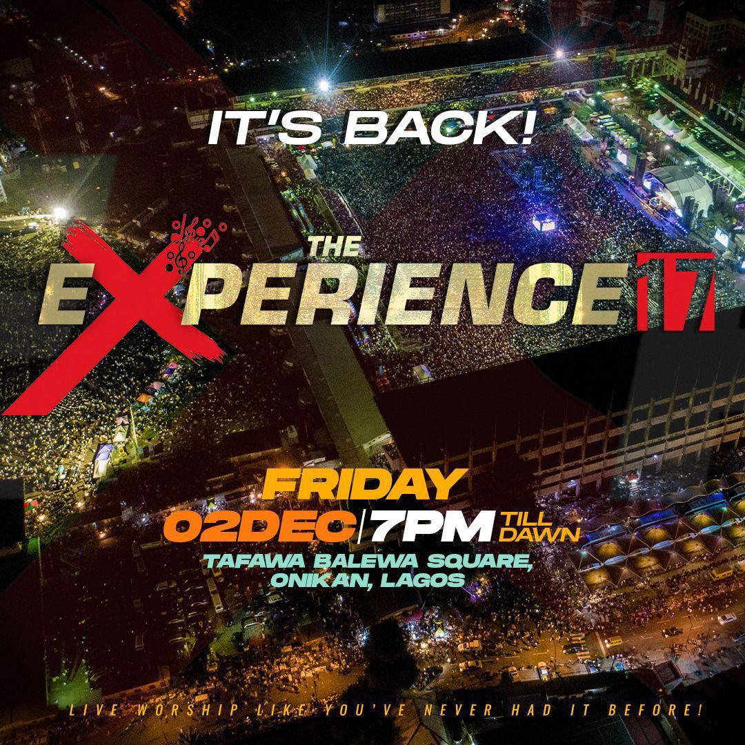 The Experience 2022: Countdown As Africa Largest Gospel Music Concert Unveils Date, Time & Venue