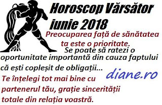 Horoscop Vărsător iunie 2018