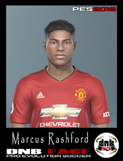 PES 2019 Faces Marcus Rashford by DNB