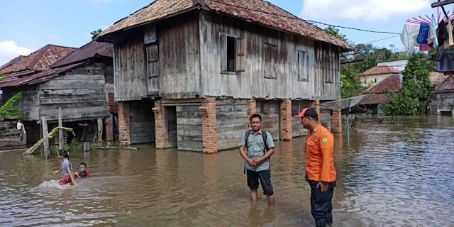 Banjir Landa Pemukiman Warga Musi Banyuasin, 302 Rumah Terdampak 