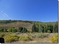 Highway 9 between Kremmling and Silverthorne Colorado